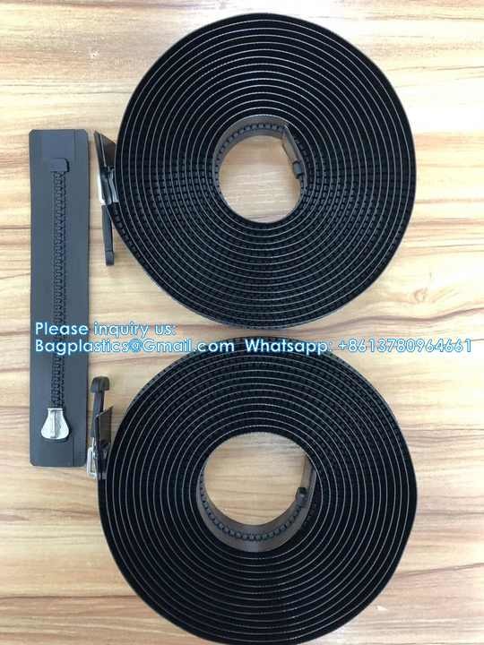 10# High Quality Resin Teeth Waterproof Airtight Zipper Welding For Cooler Bag Isolation Capsule Multi Colors Custom