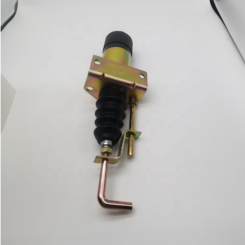 366-07197 Excavator Spare Parts Stop Solenoid 12V 24V Voltage