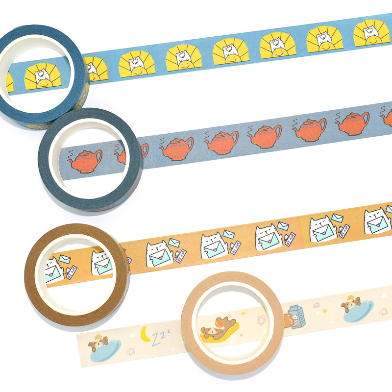 Washi Paper Masking Tape Washi Tape Custom Dispenser Printing Washi Masking Tape For Child