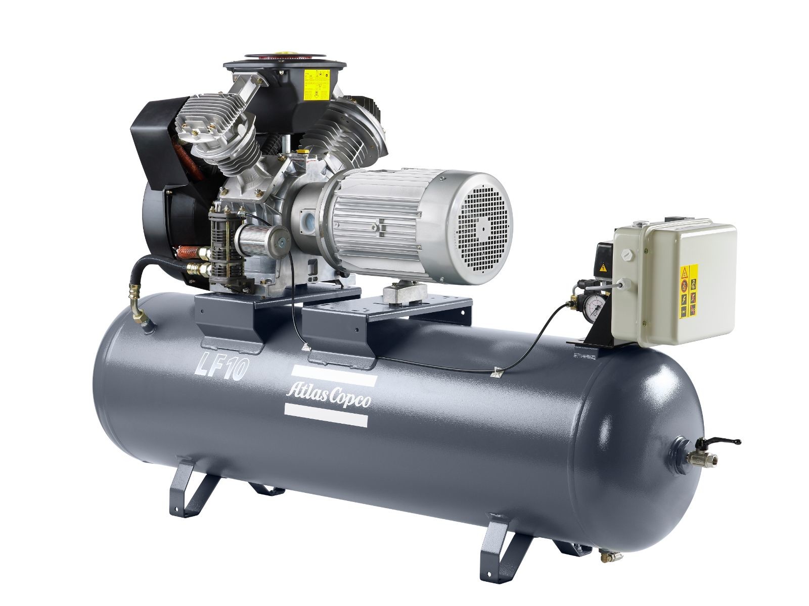 LF Oil Free Atlas Screw Air Compressor Easy Maintenance and Low Operating Cost