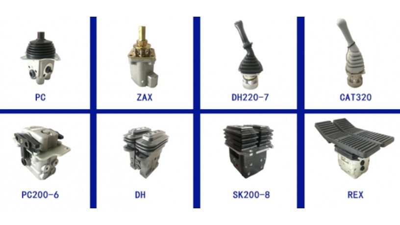 E365C E385C Excavator Hydraulic Parts Joystick 520-1347 307-3993 270-5620