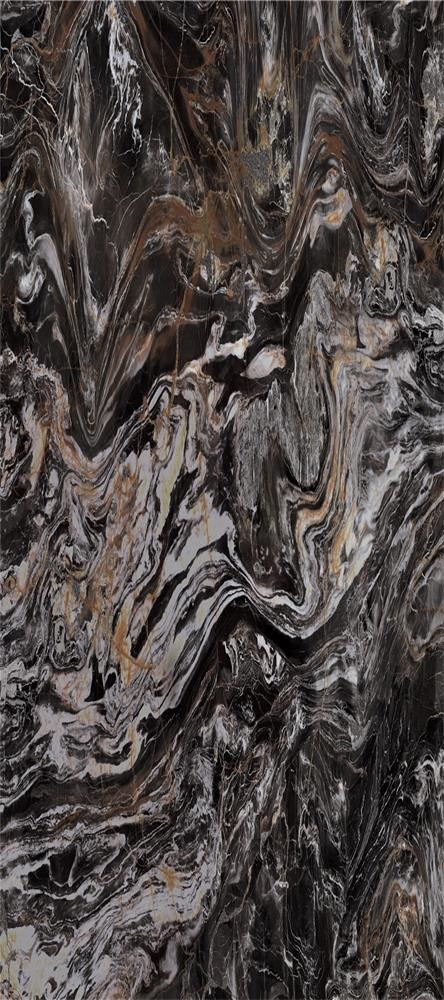 Foshan Tile Modern Porcelain Tile High Quality Black Ceramic Bathroom Tiles Floor Tile Polished Porcelain Tile In China