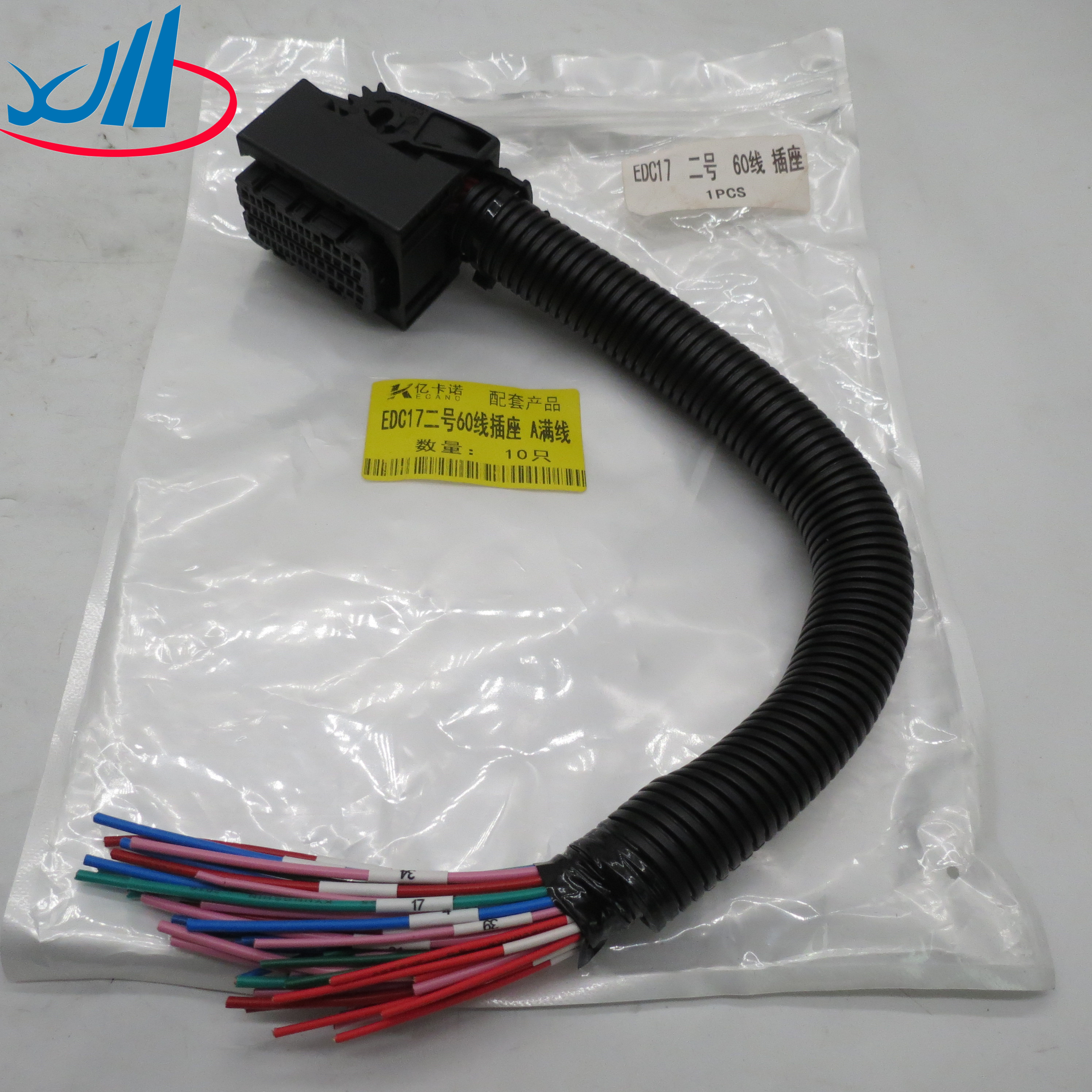 Truck Auto Engine Parts ECU Ecar17 Computer Board Plug No.1 94 Pin Full Line 94 Hole Harness