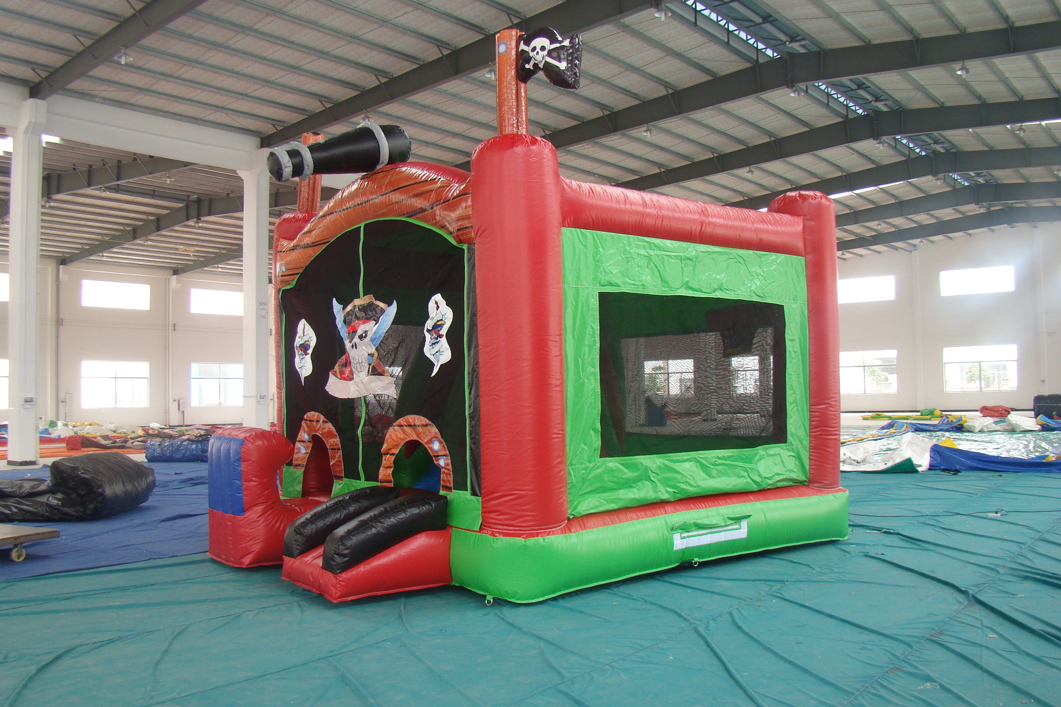 Kids Enjoyable Indoor Inflatable Bouncy Castle Kids Inflatable Bounce Castle with Safe Net