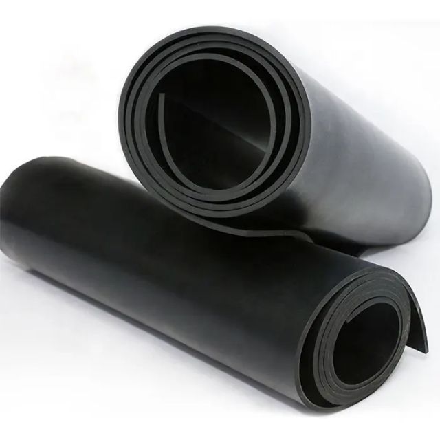 Temperature Resistant EPDM Silicone Rubber Sheet for Customizable Black Matting Sheet