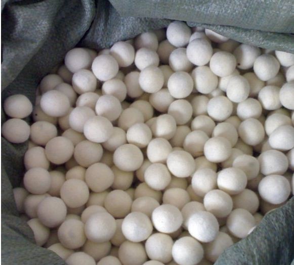 china factory Colored Pure Genuine 6-Pack XL 100% Wool Dryer Balls