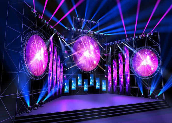 14 Bits P2 Led Panel Stage Background 96x96 Dots Led Screen For Stage Rental