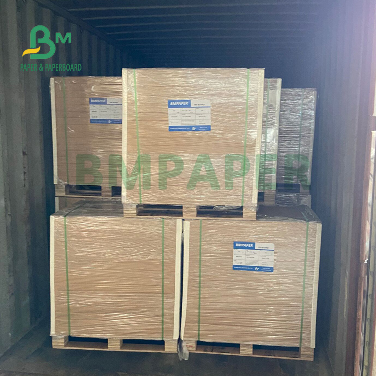 325gsm Uniform White Coated Kraft Back Paper For Packing Bread 70 x 100cm
