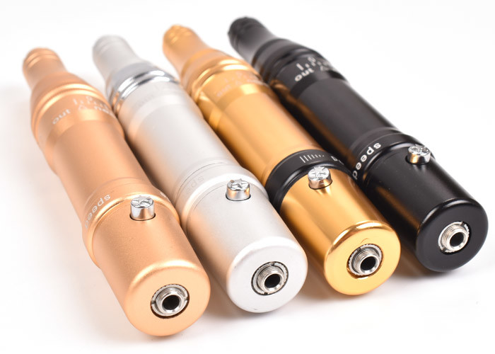 Multifunction Golden Digital Tattoo Gun And Machine For Eyebrow Lips Microblading Adjustable Speed