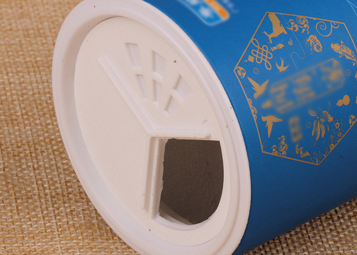 Paper Tube For Salt Packing Paper Tube With Plastic Cap Hot Selling Composite Can