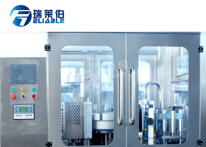 Full Automated Labeling Machine Hot Melt Glue Label For Bottle , 7000-10000BPH