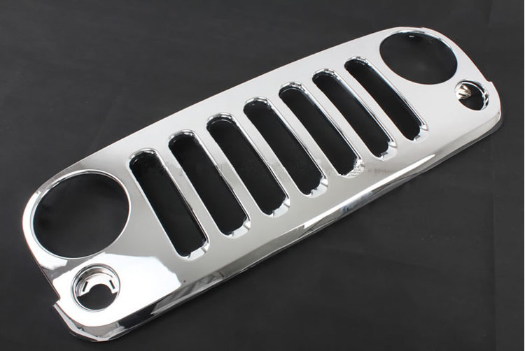 Front Grille For Jeep Wrangler JK 2007-2014 middle Grid 4*4 auto accessoires