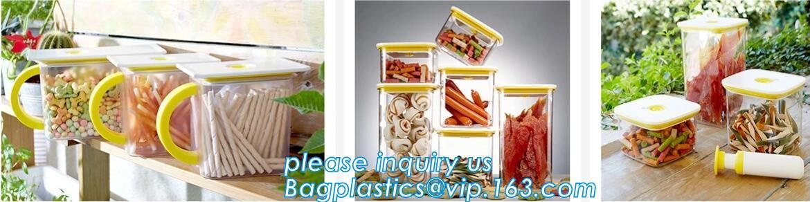 vacuum sealer storage bag Heat seal laminated transparent vacuum plastic food packing bags for sausage, BAGPLASTICS. BAG