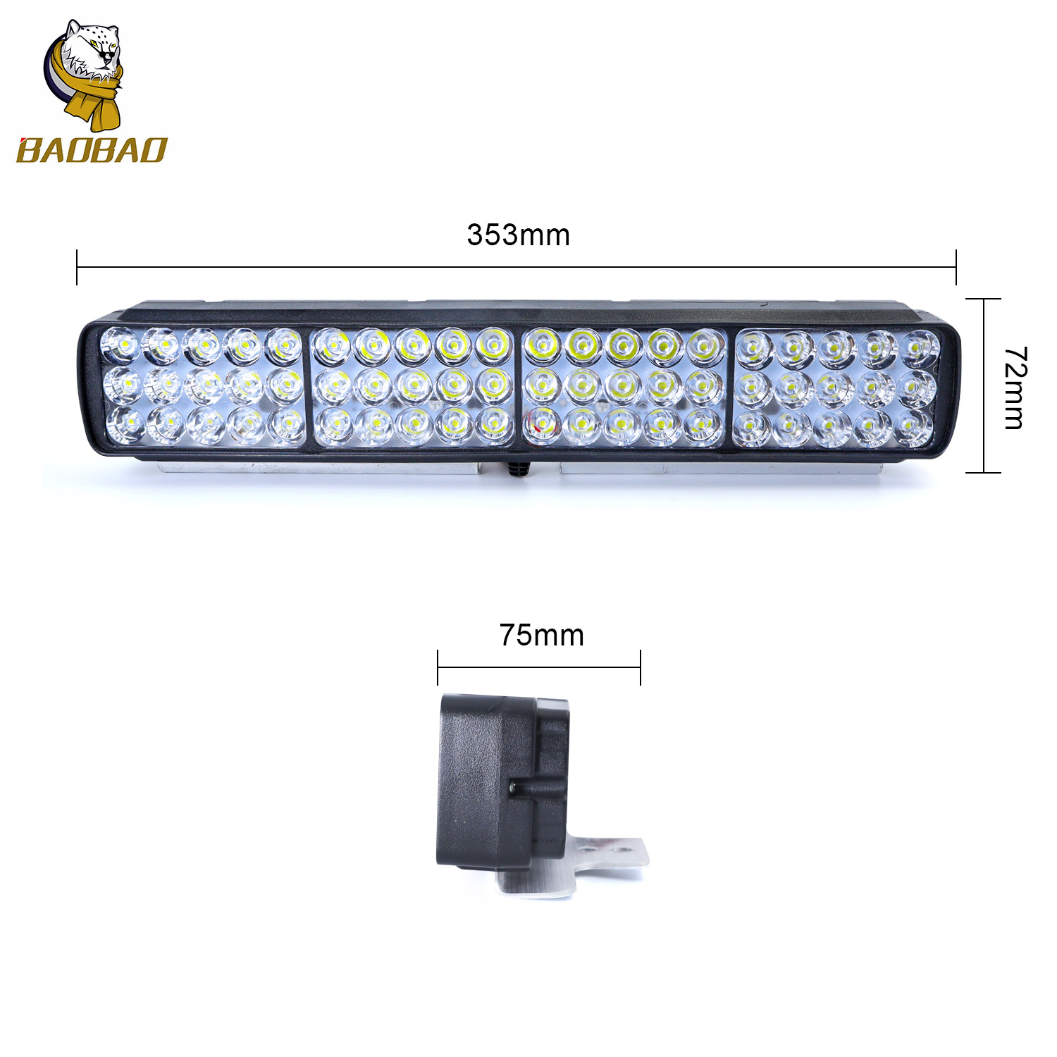18W 60LED Electric Vehicle Motorcycle LED Headlights for Universal Year Competitive