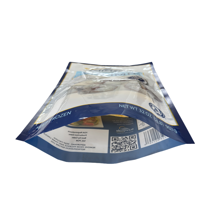 Gravure Printing Customized Thickness Heat Sealable Frozen Organic Food Packaging Bags