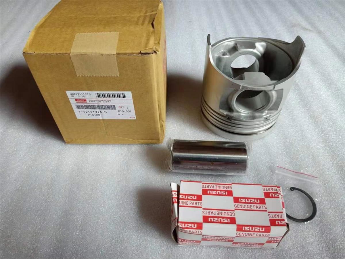 Machinery Engine Piston Assy 1-12111976-0 1121119760 Piston Pin And Clip For Isuzu Engine 6HK1