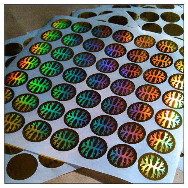 Custom print Anti-fake authentic adhesive hologram label ,secure genuine hologram sticker label