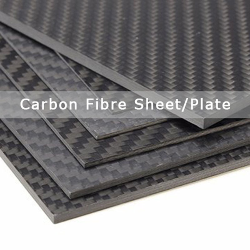 Custom Made Twill Weave Carbon Fiber Plate Extremely Strong And Durable