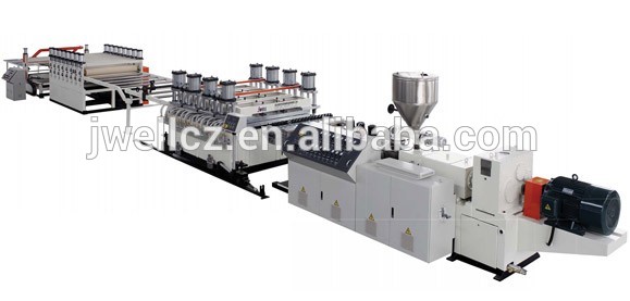 Jwell PVC Foam Skirting Board Extrusion Line