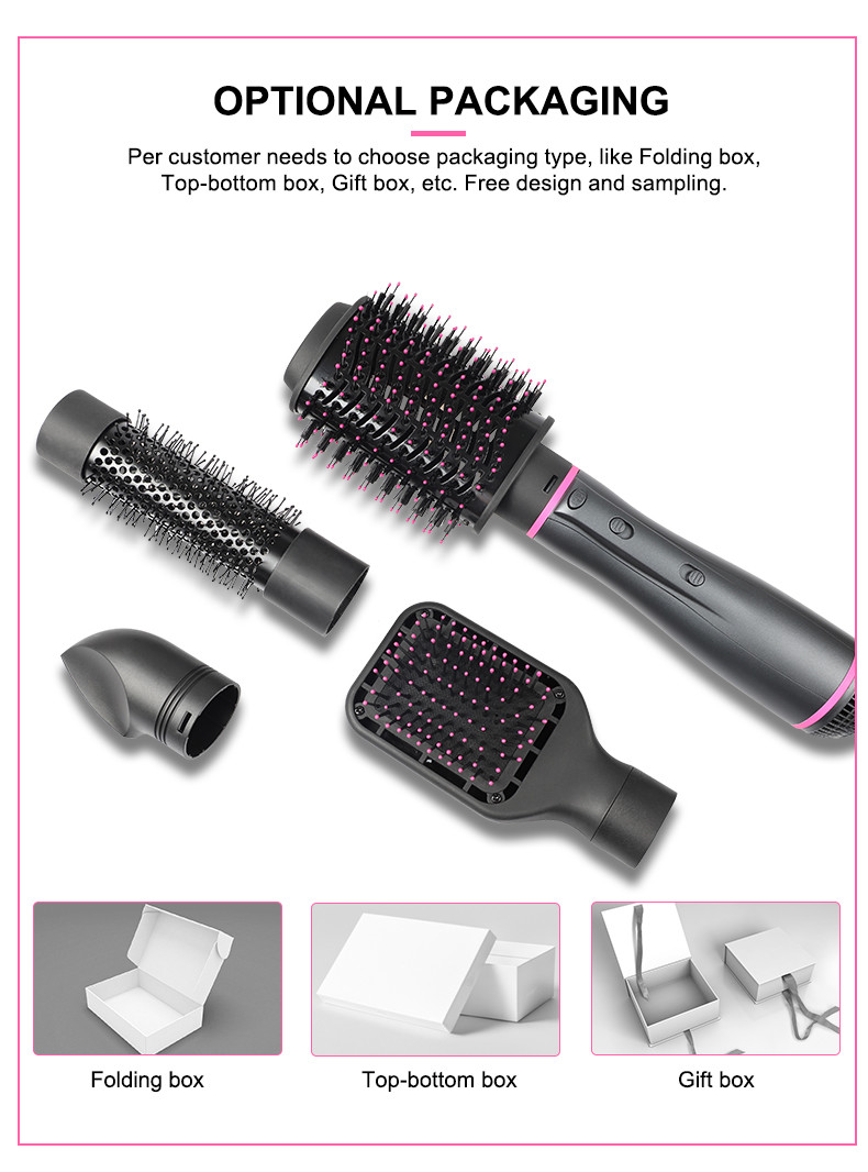 Oem One Step Hair Dryer And Styler Volumizer Ionic 4 In 1 Lightweight