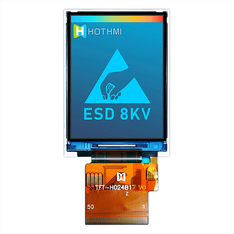 2.4 Inch 240x320 SPI TFT Module , IC ST7789 Sunlight Readable LCD TFT-H024B17QVIST6N50