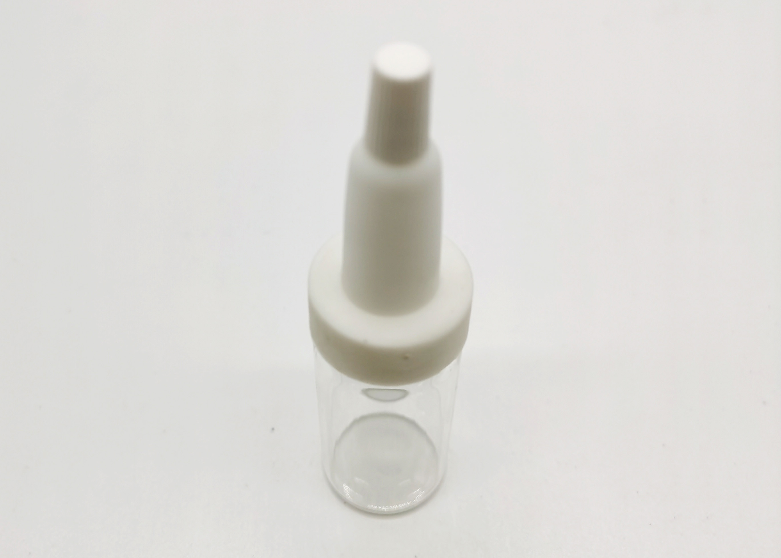 Pearl luster Amber Color 10ml Glass Cosmetic Bottle