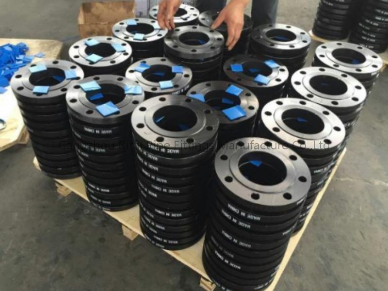 15mm JIS 10k Flange Slip On ANSI 150 A105 GB Forged Transparent Oiled