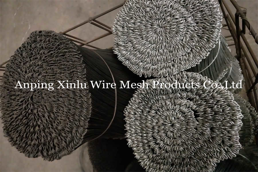 380mpa Bale Tie Wire Diameter 1.2-1.6mm Easily Twist Affordable Double Loop Binding Wire with Weight/bundle 2.22kg