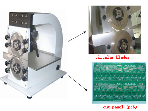 Desktop Single Bench PCB Router Machine With High Speed Cutting Long Service Life