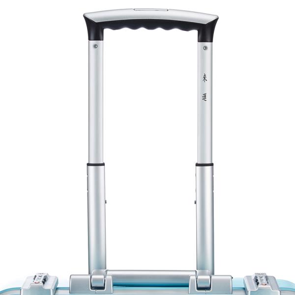 Aluminum Frame Luggage Suitcases with 4 Spinner Wheels and Customized Design