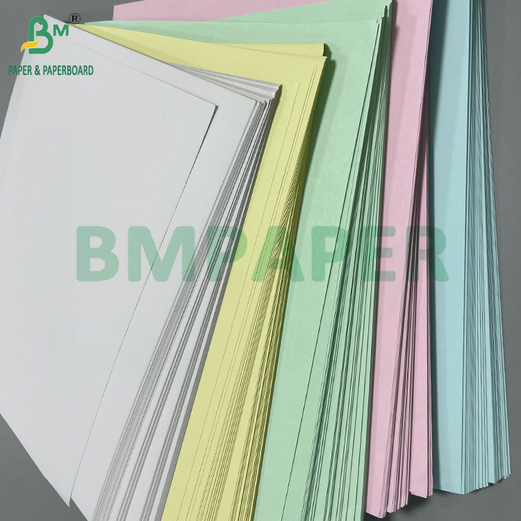 CB White CFB Pink CF Yellow NCR Paper 60g 65g 75g for 3 Ply Invoices Printing