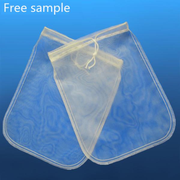 White Nylon Filter Mesh Fabric / Paint Filter Screen Cloth 80 100 Mesh