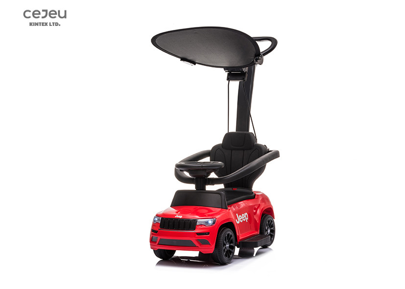 EN62115 6V Childs Push Along Car Push Along Car With Parent Handle 5.1KG