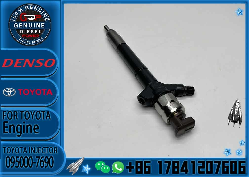 injector nozzle 23670-0R050 23670-09270 injector for Toyota 1AD-FTV 2AD-FTV common rail injector 095000-6680 095000-7690