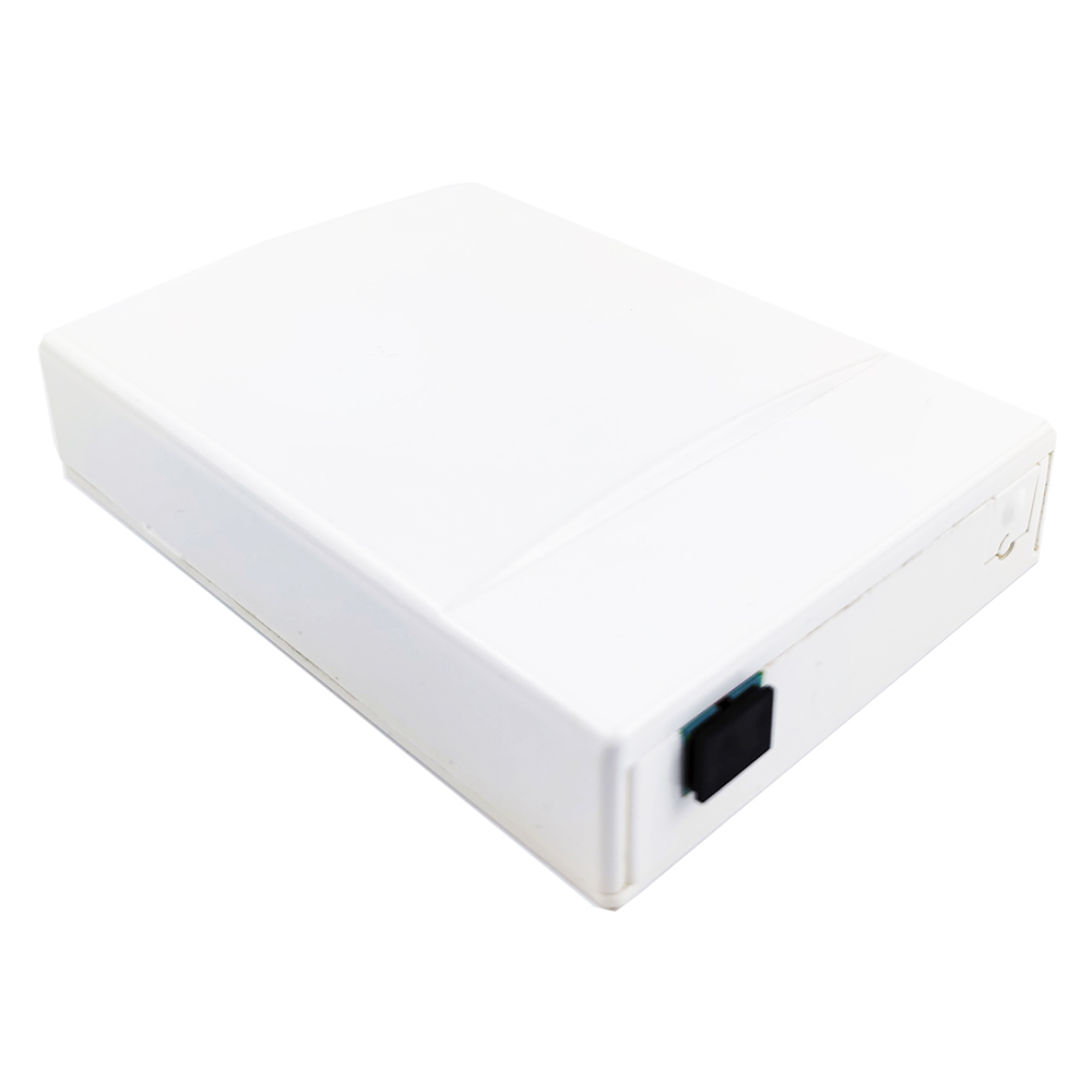 5 2 Cores SC UPC Plastic Fiber Optic Faceplate Socket Panel for Indoor FTTH Network