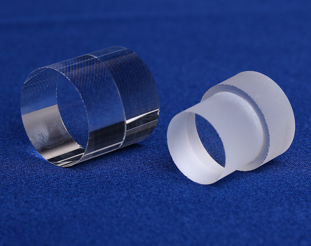 HR Coating Quartz Borosilicate Glass Sheet Light Guide Rod