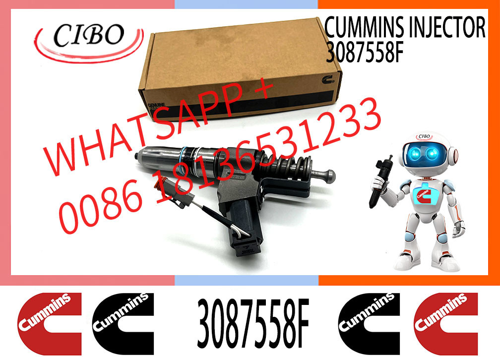 Common Rail Diesel Fuel Injector 3407776 3411385 3087558F 3411766 3083846 3083622 3411759 4384360 For Cum-mins QSN14 N14