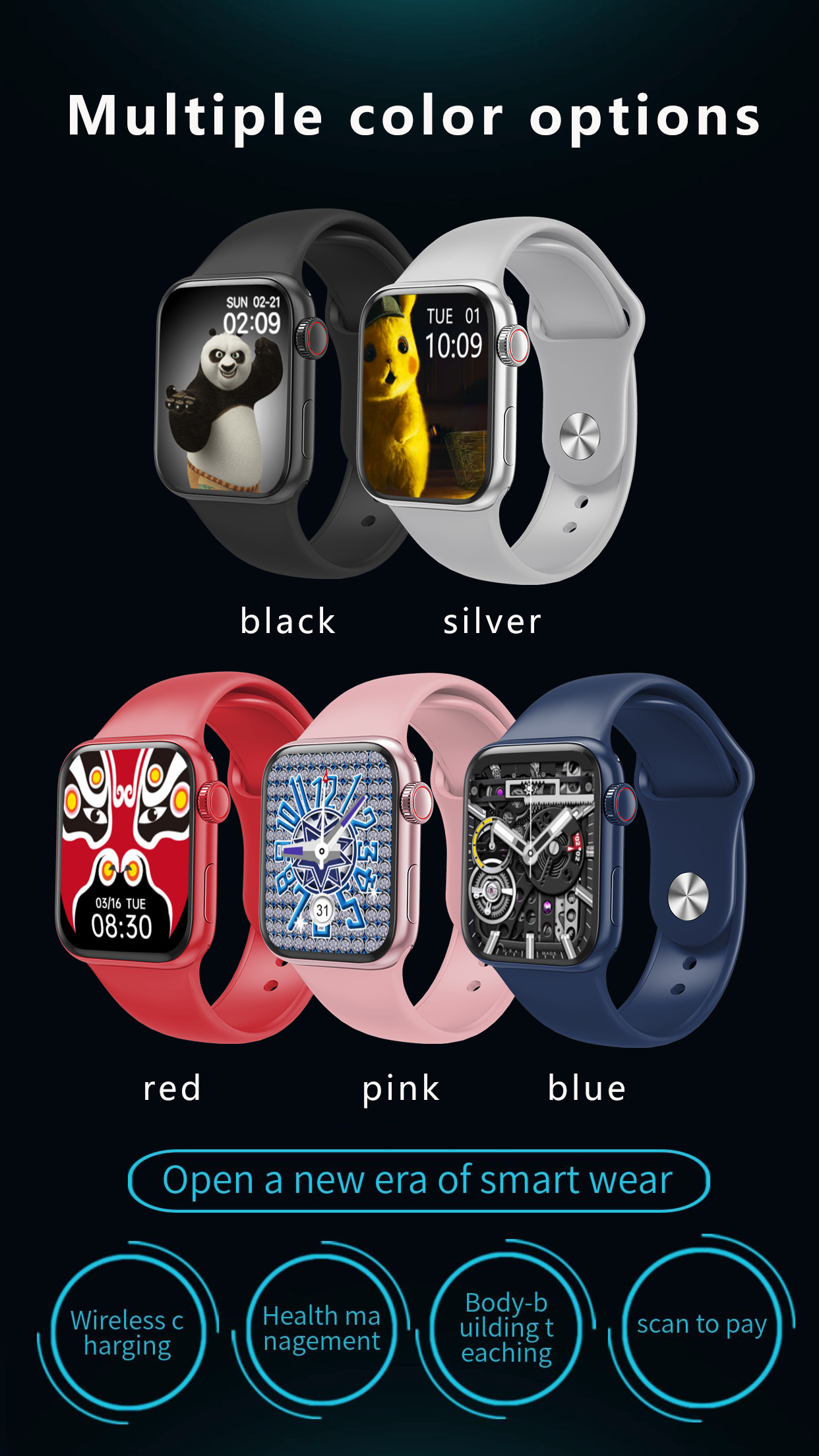 Android5.0 1.75inch IP68 Waterproof Fitness Tracker Smartwatch NB Plus