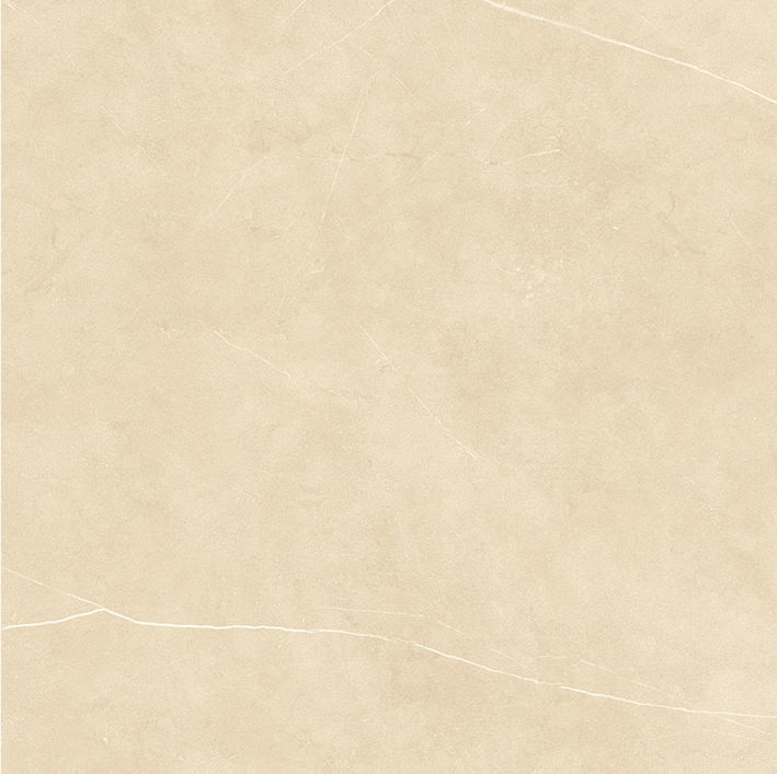 Commercial Building Cream Yellow 600x600 Polished Floor Tiles