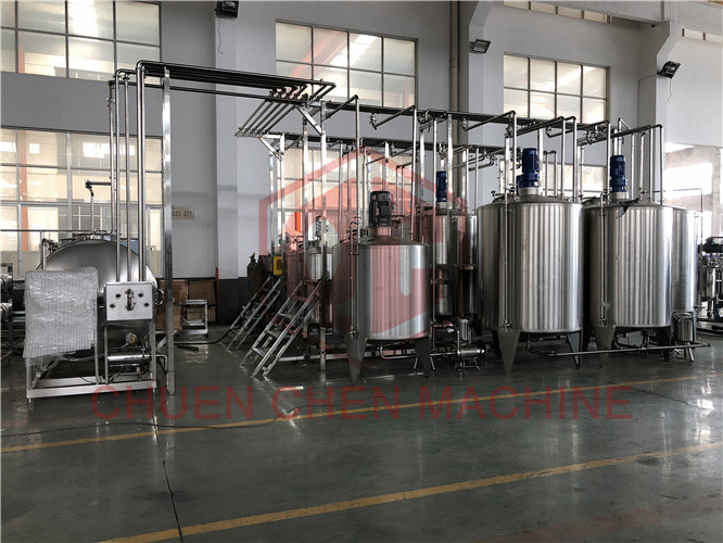 Fruit Pulp Processing Equipment Oil And Milk Bottle Filling Machine 10000LPH