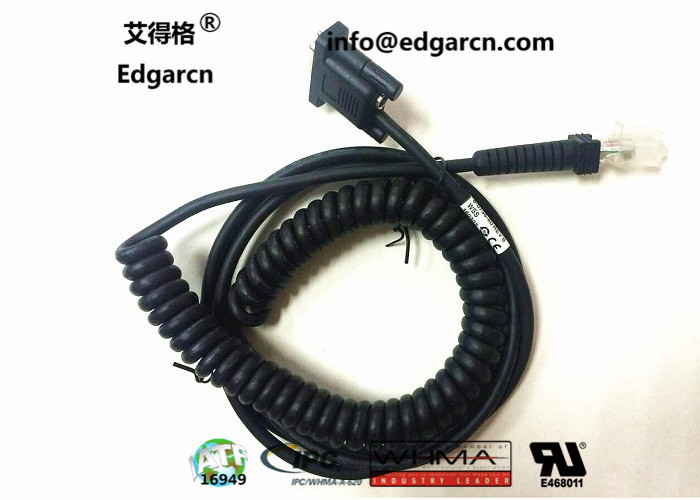 Verifone Black Data Transfer Cable Pvc Material With Ce Approval 8-0736-80 Vx810