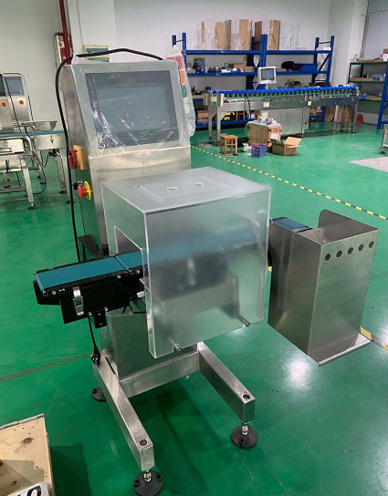 0.1KW Belt Width 95mm Check Weigher For Medicine Bottle