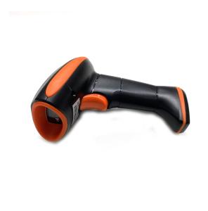 Buy cheap Orange Handheld Barcode Reader With Multi Language product