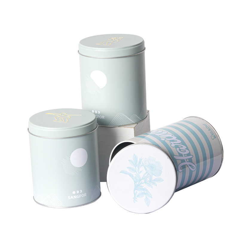 Factory Direct Custom Cookie Tin Containers Metal Packaging Box Food Graded Empty Cookie Tin Cans