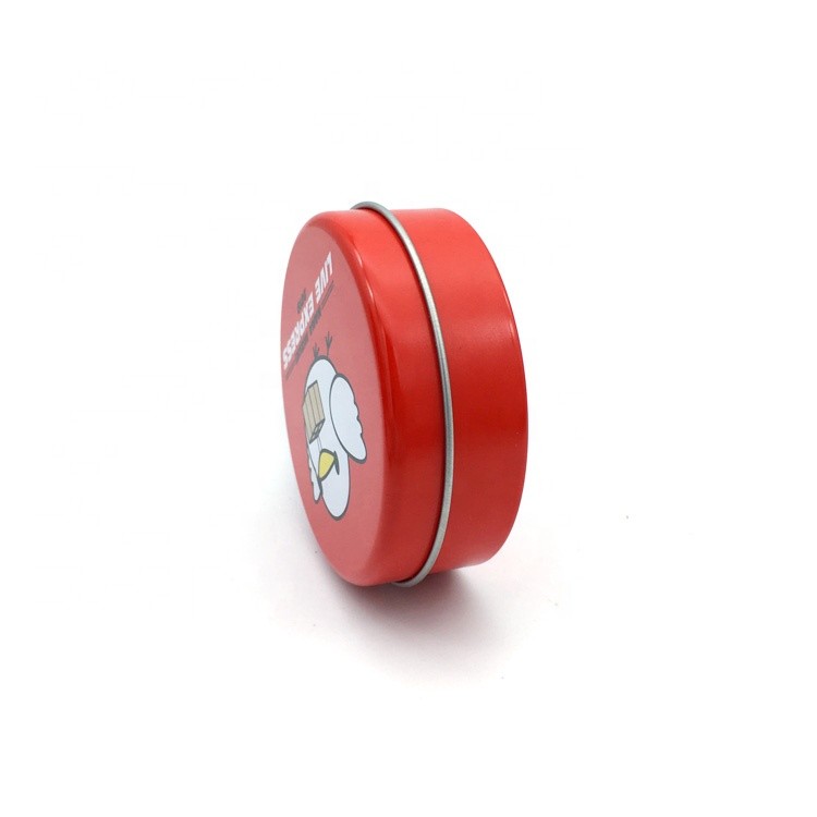 Round Mint Tin Box Customized Candy Tin for Christmas Tin Container Manufacturer