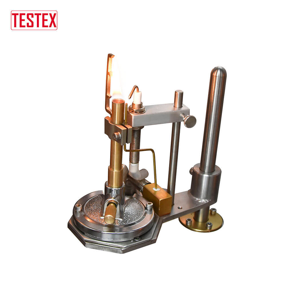 Programmable PLC Vertical Flammability Chamber Burner To Specimen 19 Or 17mm