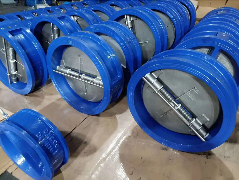 CI Body Material ANSI Standard Stainless Steel Dual Plate and Wafer Check Valve Made