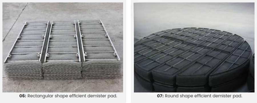 Stainless Steel Prefabricated Demister Pad For Gas And Liquid Separating
