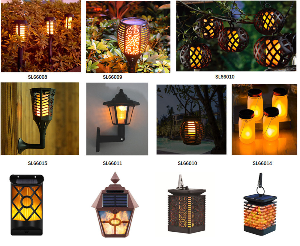 Solar Deck Lights Outdoor Waterproof Wall Light Bright Fence Lighting Black Garage Door Lights Dual LED Porch Lantern Dock Decorations Step Stair Lamp