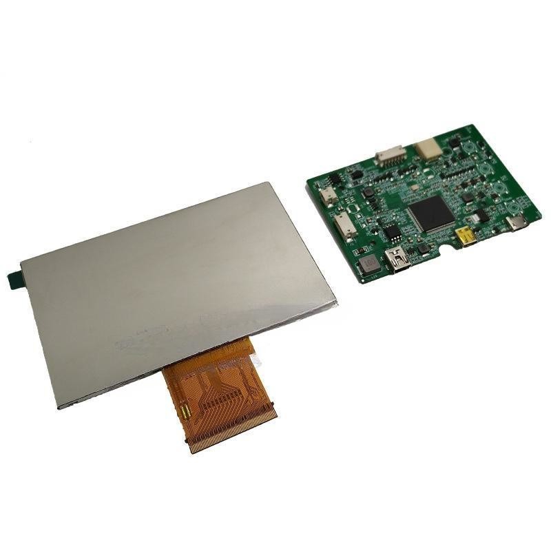 4.3 Inch Tft Lcd Display Module With Hdmi Board , 1920x1080, 1000nits, Lvds Interface